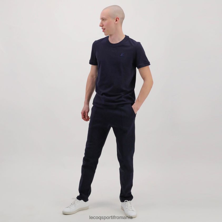 bărbați pantaloni albastri 4L4FJF117 Le Coq Sportif îmbrăcăminte