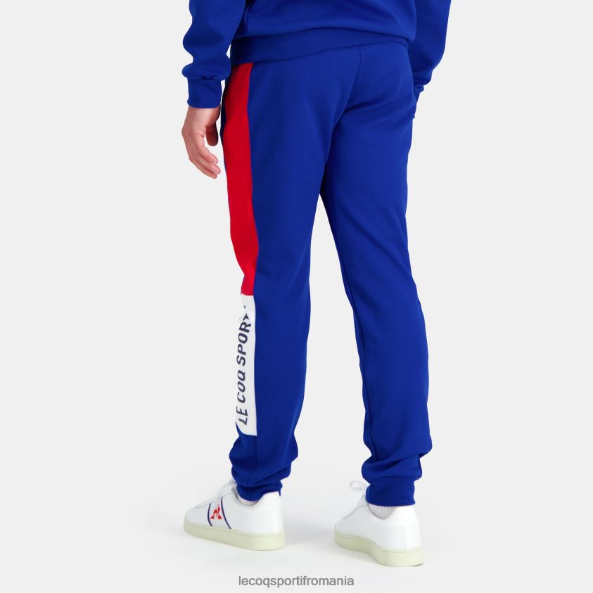 bărbați pantaloni albastri 4L4FJF499 Le Coq Sportif îmbrăcăminte