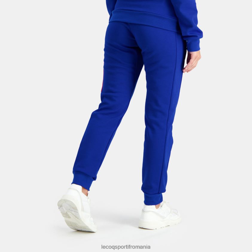 bărbați pantaloni albastri 4L4FJF499 Le Coq Sportif îmbrăcăminte