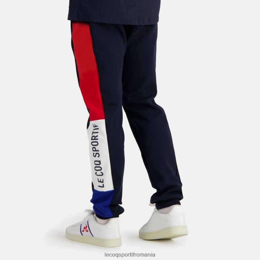 bărbați pantaloni albastri 4L4FJF503 Le Coq Sportif îmbrăcăminte
