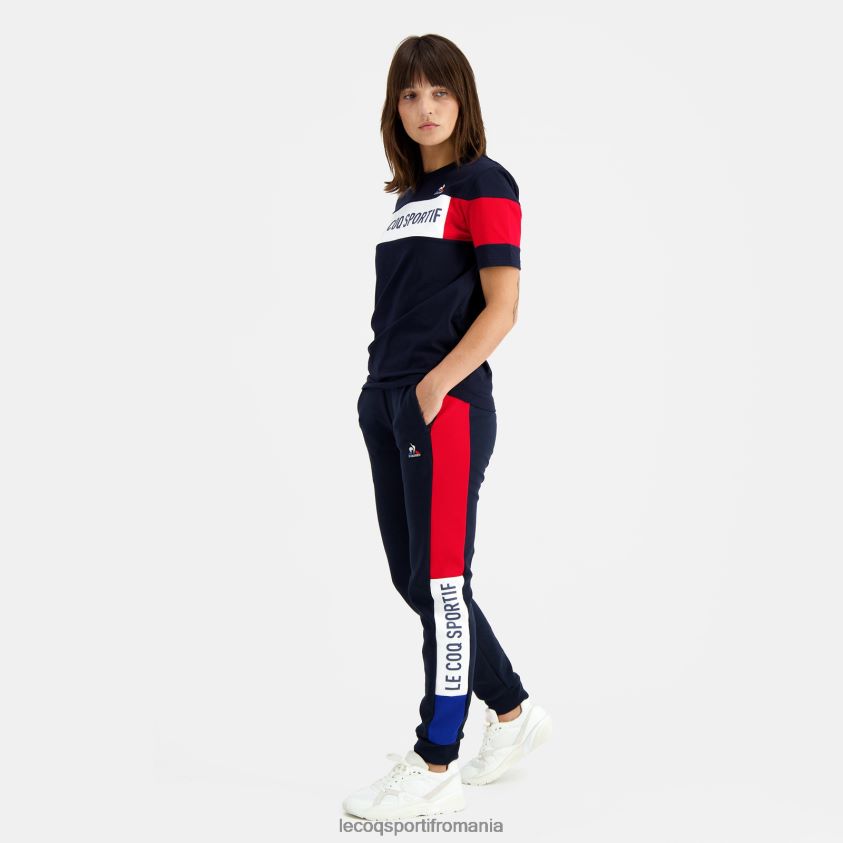bărbați pantaloni albastri 4L4FJF503 Le Coq Sportif îmbrăcăminte