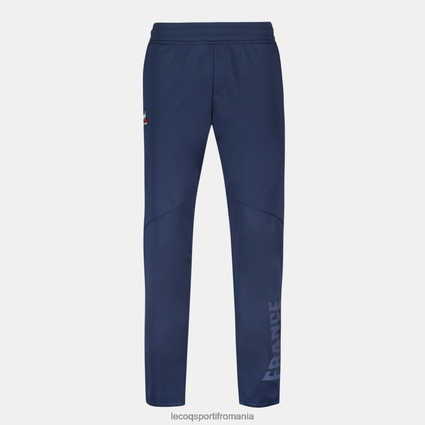 bărbați pantaloni albastri 4L4FJF508 Le Coq Sportif îmbrăcăminte