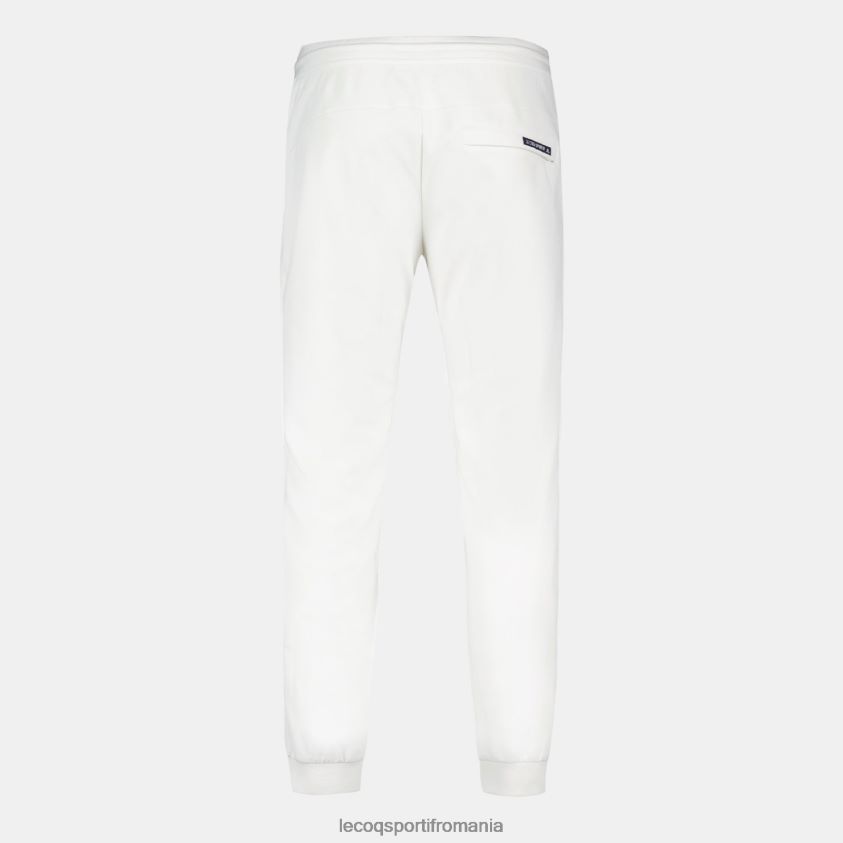 bărbați pantaloni de modă albi 4L4FJF89 Le Coq Sportif îmbrăcăminte