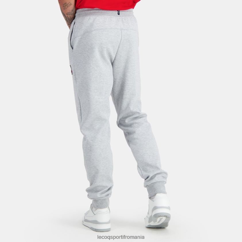 bărbați pantaloni de modă gri 4L4FJF102 Le Coq Sportif îmbrăcăminte