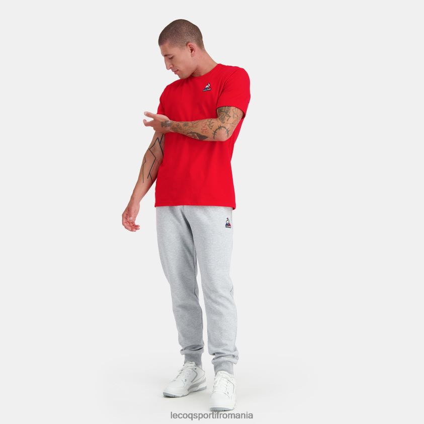 bărbați pantaloni de modă gri 4L4FJF102 Le Coq Sportif îmbrăcăminte
