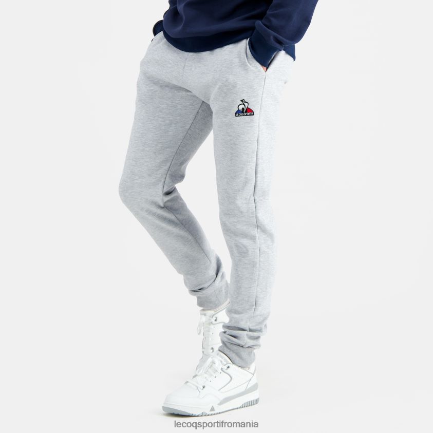 bărbați pantaloni de modă gri 4L4FJF107 Le Coq Sportif îmbrăcăminte