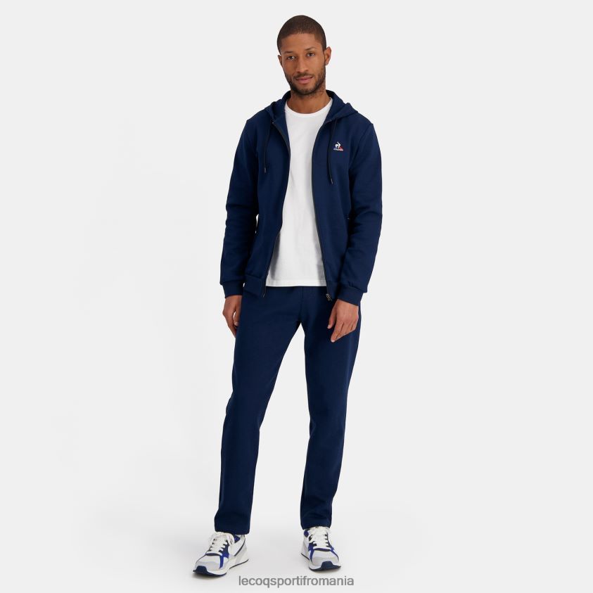 bărbați pantaloni de moda albastri 4L4FJF101 Le Coq Sportif îmbrăcăminte