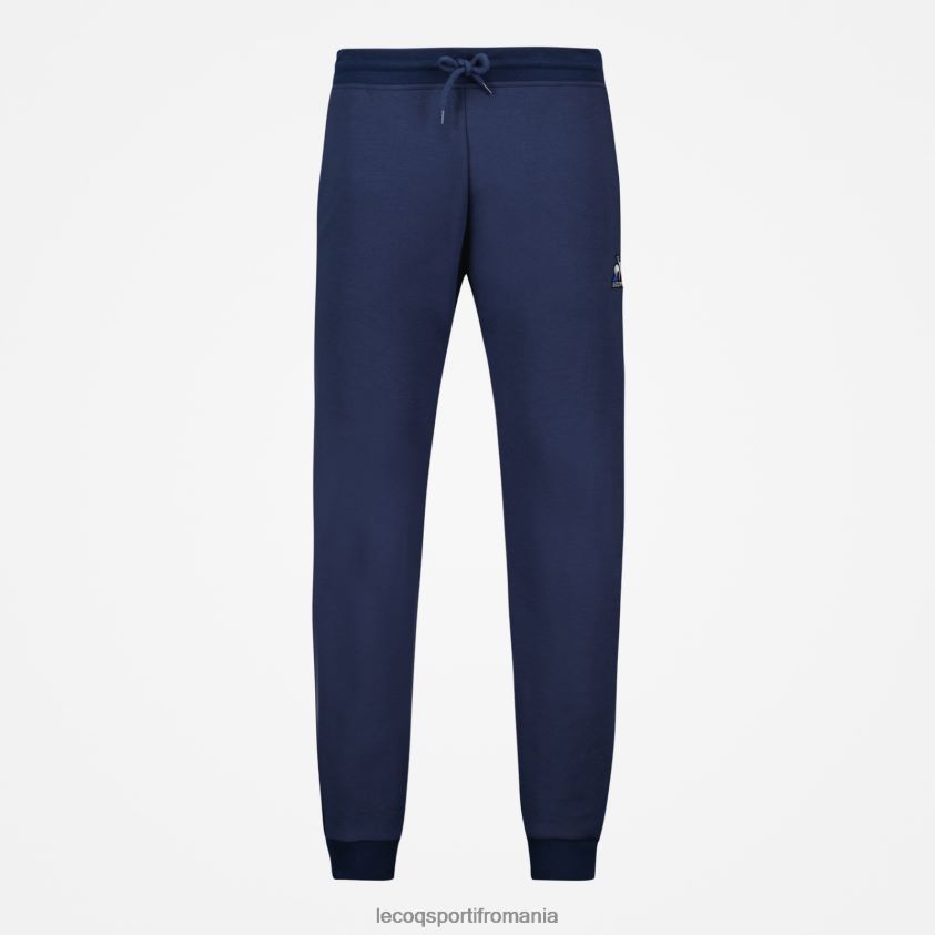 bărbați pantaloni de moda albastri 4L4FJF105 Le Coq Sportif îmbrăcăminte