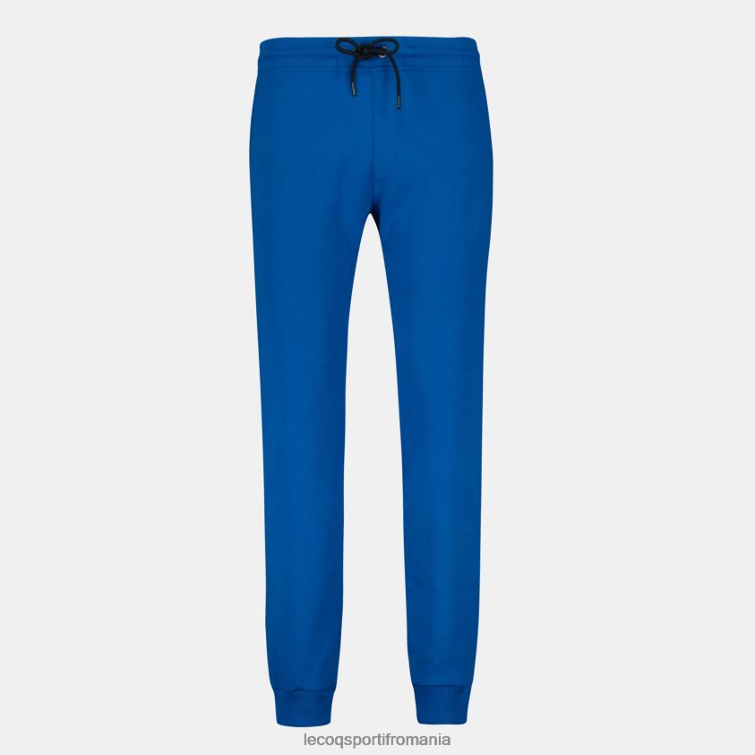 bărbați pantaloni de moda albastri 4L4FJF84 Le Coq Sportif îmbrăcăminte