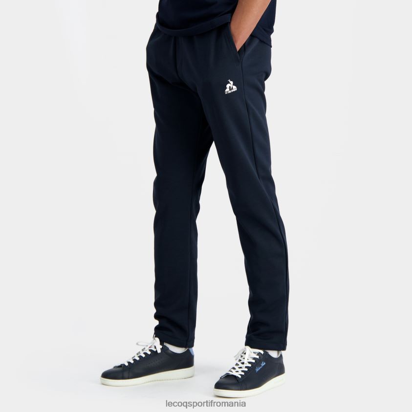 bărbați pantaloni de moda albastri 4L4FJF88 Le Coq Sportif îmbrăcăminte