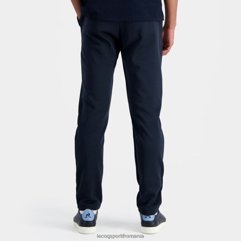 bărbați pantaloni de moda albastri 4L4FJF88 Le Coq Sportif îmbrăcăminte