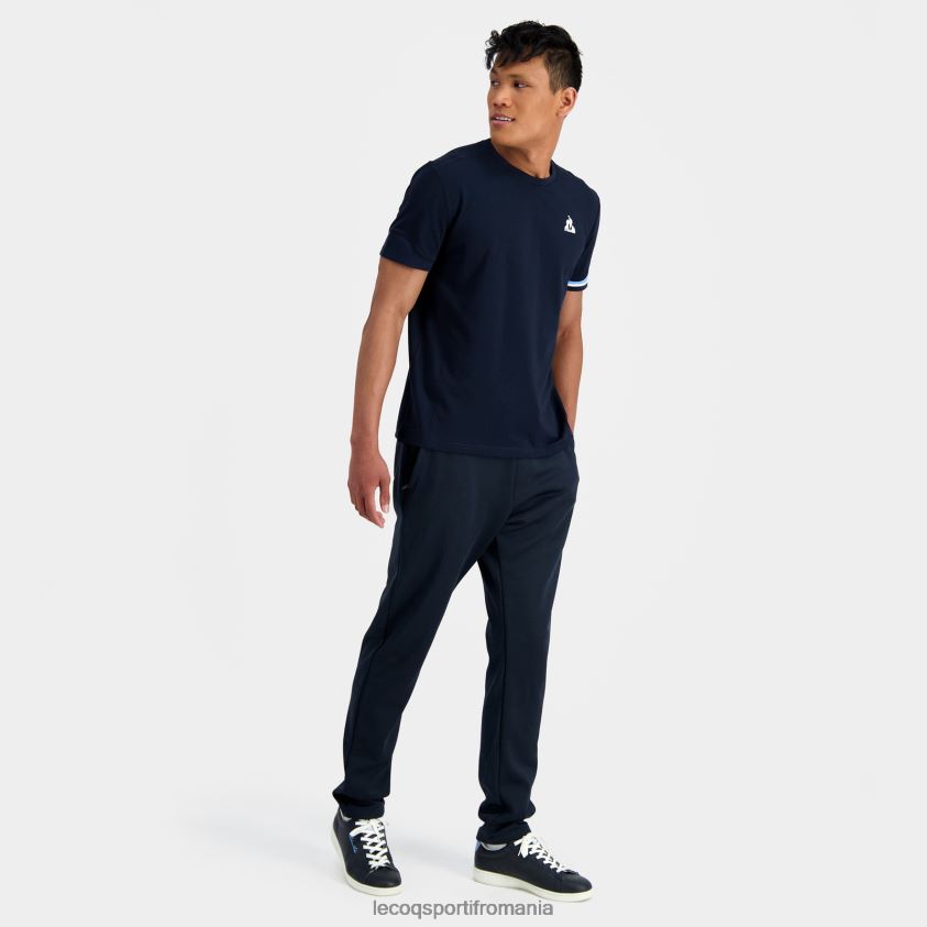 bărbați pantaloni de moda albastri 4L4FJF88 Le Coq Sportif îmbrăcăminte