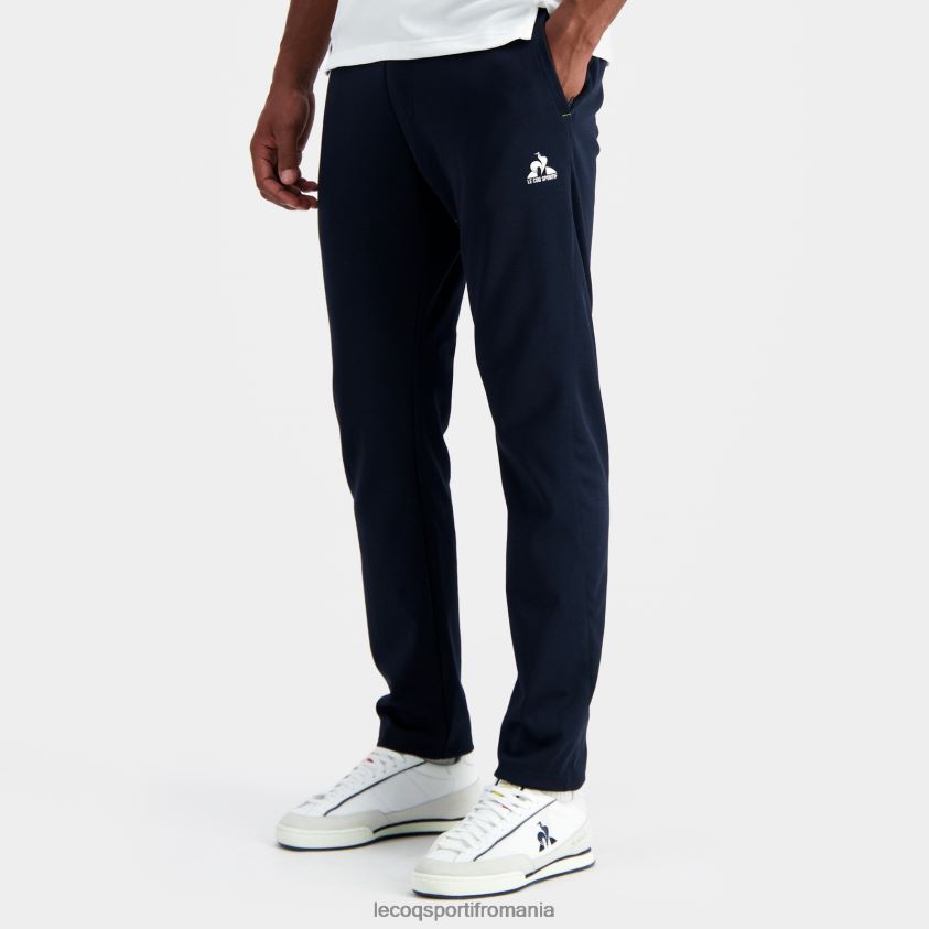 bărbați pantaloni de moda albastri 4L4FJF90 Le Coq Sportif îmbrăcăminte
