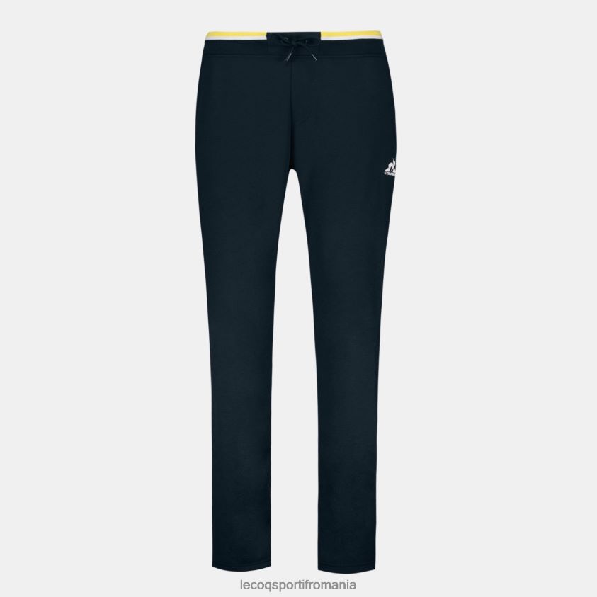 bărbați pantaloni de moda albastri 4L4FJF90 Le Coq Sportif îmbrăcăminte