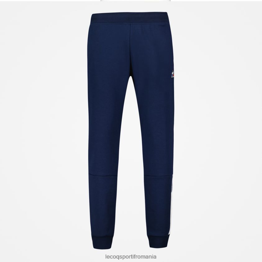 bărbați pantaloni de moda albastri 4L4FJF93 Le Coq Sportif îmbrăcăminte