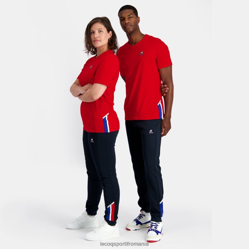 bărbați pantaloni de moda albastri 4L4FJF94 Le Coq Sportif îmbrăcăminte