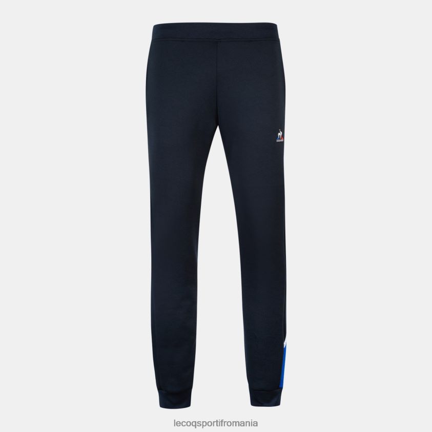 bărbați pantaloni de moda albastri 4L4FJF94 Le Coq Sportif îmbrăcăminte