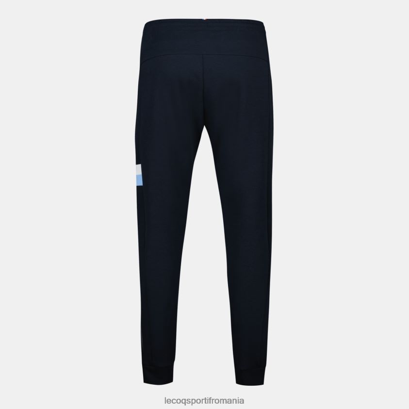 bărbați pantaloni de moda albastri 4L4FJF95 Le Coq Sportif îmbrăcăminte