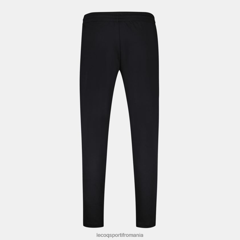 bărbați pantaloni de moda negri 4L4FJF82 Le Coq Sportif îmbrăcăminte