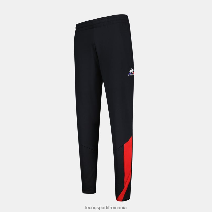 bărbați pantaloni de moda negri 4L4FJF86 Le Coq Sportif îmbrăcăminte