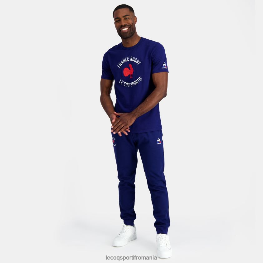 bărbați pantaloni - france rugby blue 4L4FJF87 Le Coq Sportif îmbrăcăminte