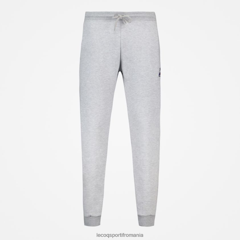 bărbați pantaloni gri 4L4FJF110 Le Coq Sportif îmbrăcăminte