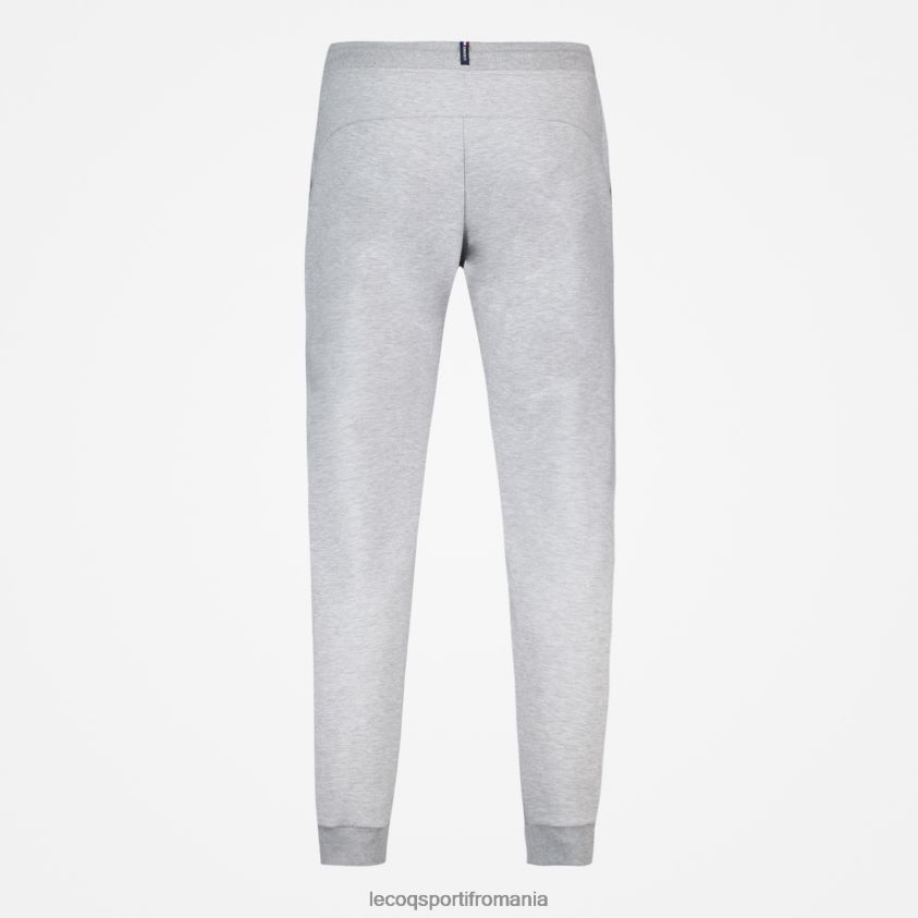 bărbați pantaloni gri 4L4FJF110 Le Coq Sportif îmbrăcăminte