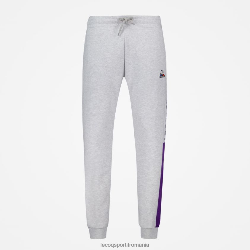 bărbați pantaloni gri 4L4FJF500 Le Coq Sportif îmbrăcăminte