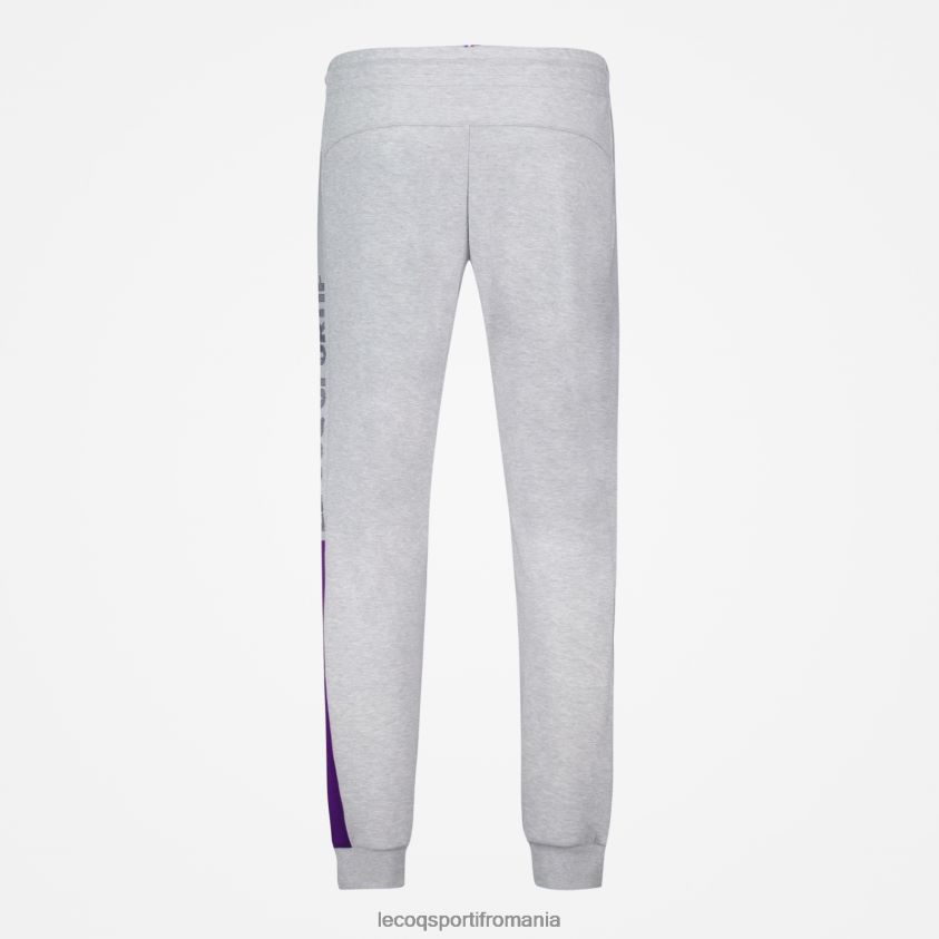 bărbați pantaloni gri 4L4FJF500 Le Coq Sportif îmbrăcăminte