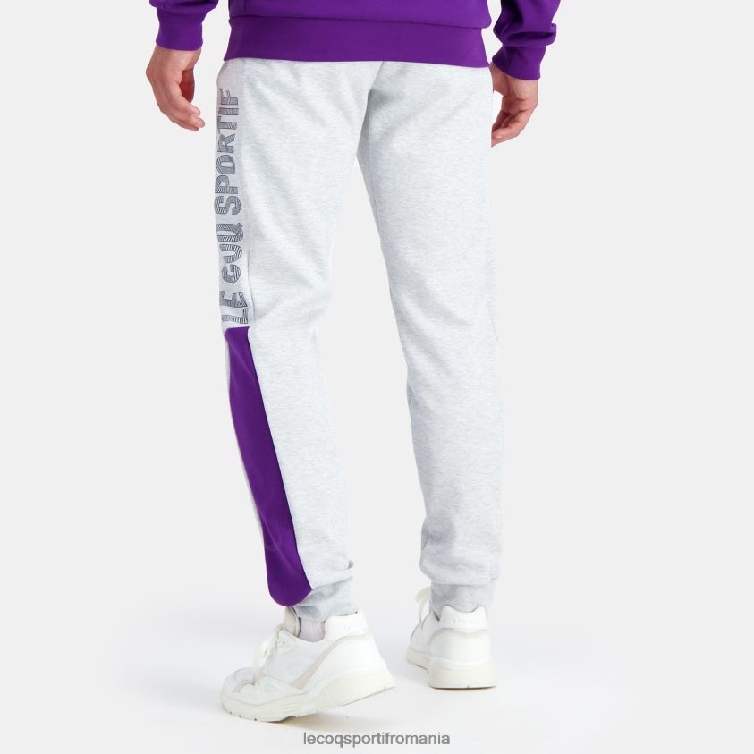 bărbați pantaloni gri 4L4FJF500 Le Coq Sportif îmbrăcăminte