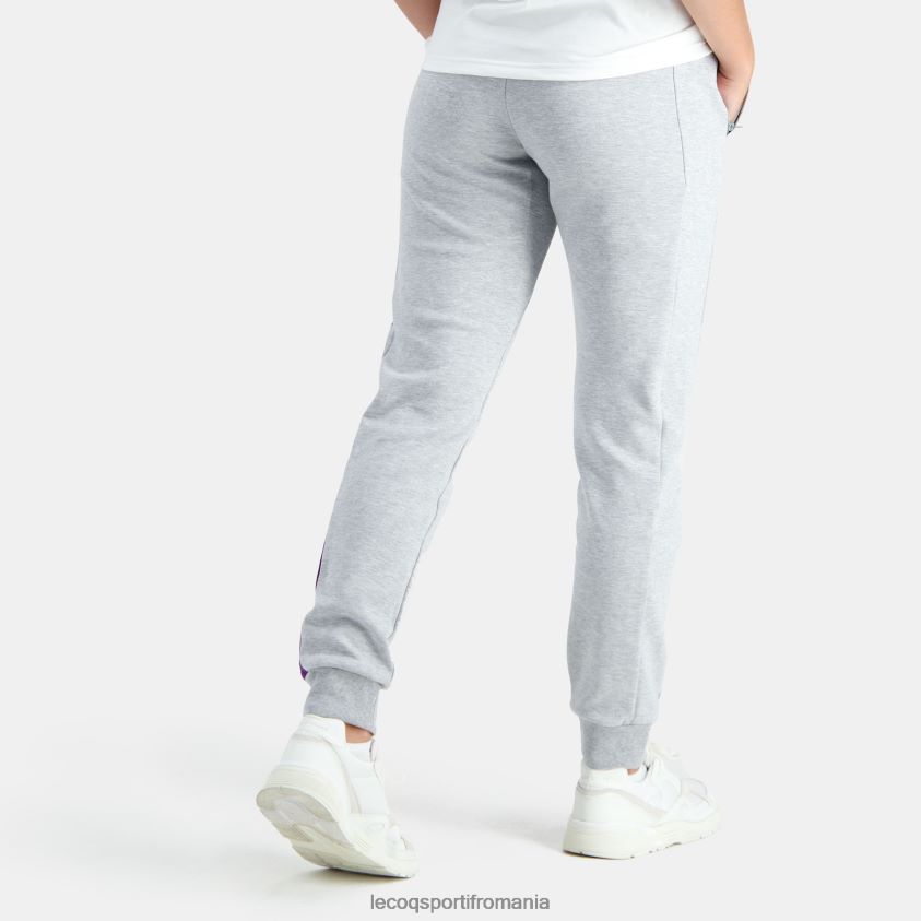 bărbați pantaloni gri 4L4FJF500 Le Coq Sportif îmbrăcăminte