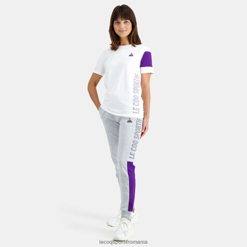 bărbați pantaloni gri 4L4FJF500 Le Coq Sportif îmbrăcăminte