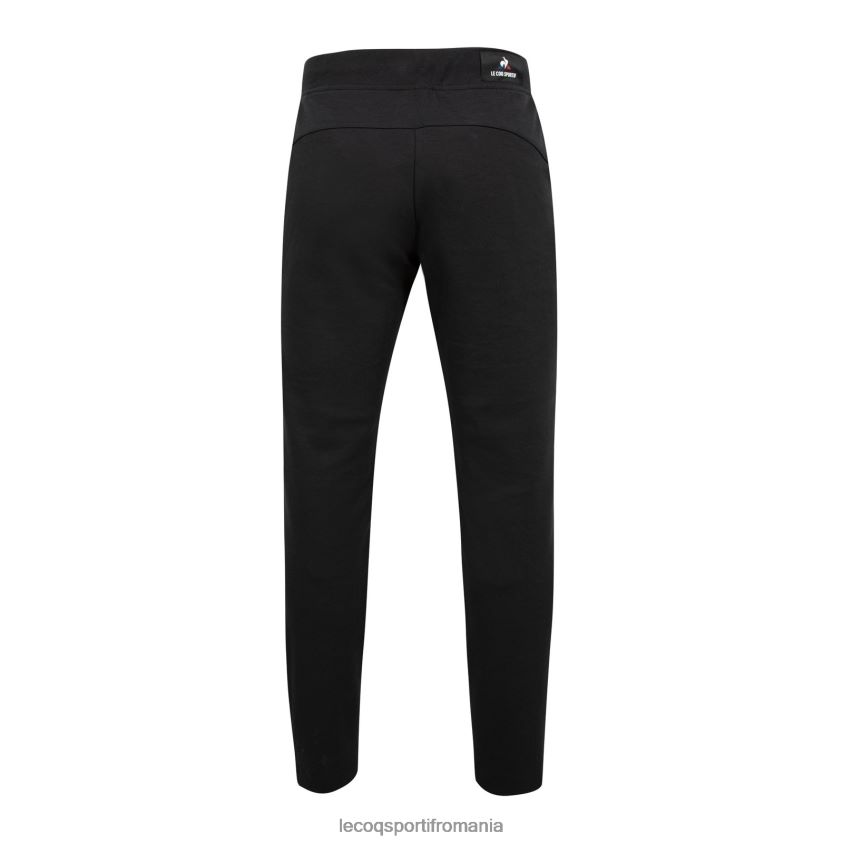 bărbați pantaloni negri 4L4FJF509 Le Coq Sportif îmbrăcăminte