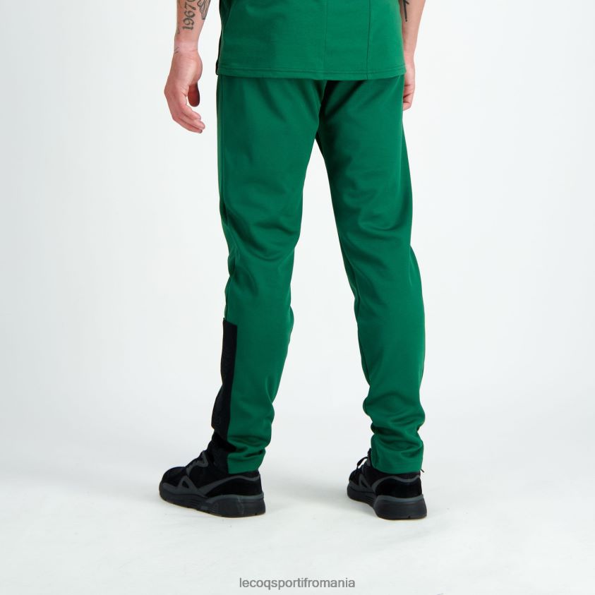 bărbați pantaloni verzi 4L4FJF501 Le Coq Sportif îmbrăcăminte
