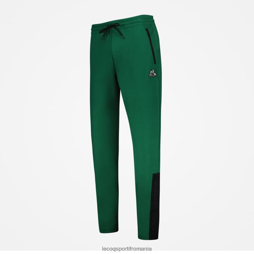bărbați pantaloni verzi 4L4FJF501 Le Coq Sportif îmbrăcăminte
