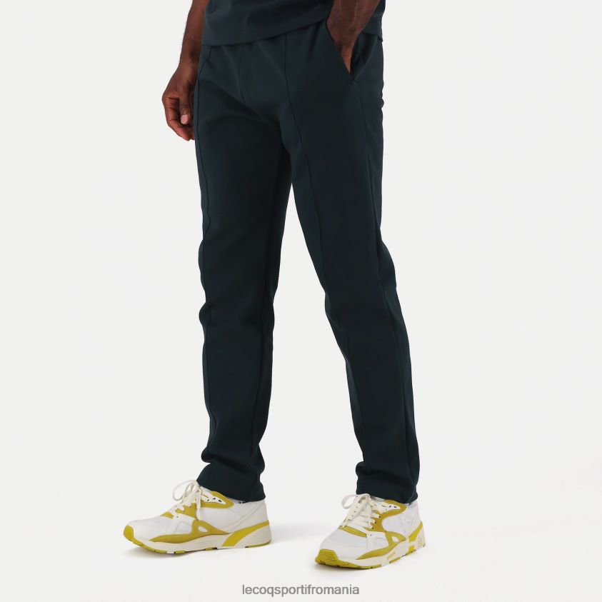 bărbați pantaloni verzi 4L4FJF505 Le Coq Sportif îmbrăcăminte