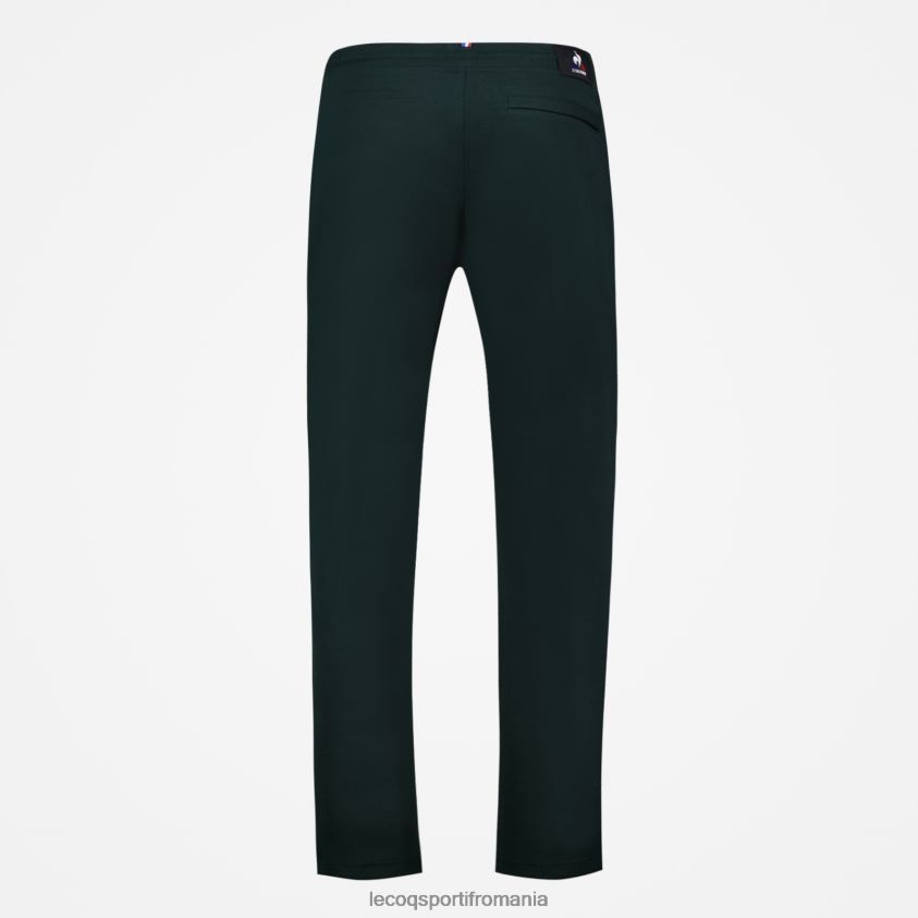 bărbați pantaloni verzi 4L4FJF505 Le Coq Sportif îmbrăcăminte
