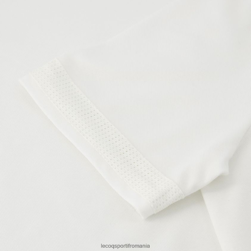 bărbați polo alb 4L4FJF130 Le Coq Sportif îmbrăcăminte