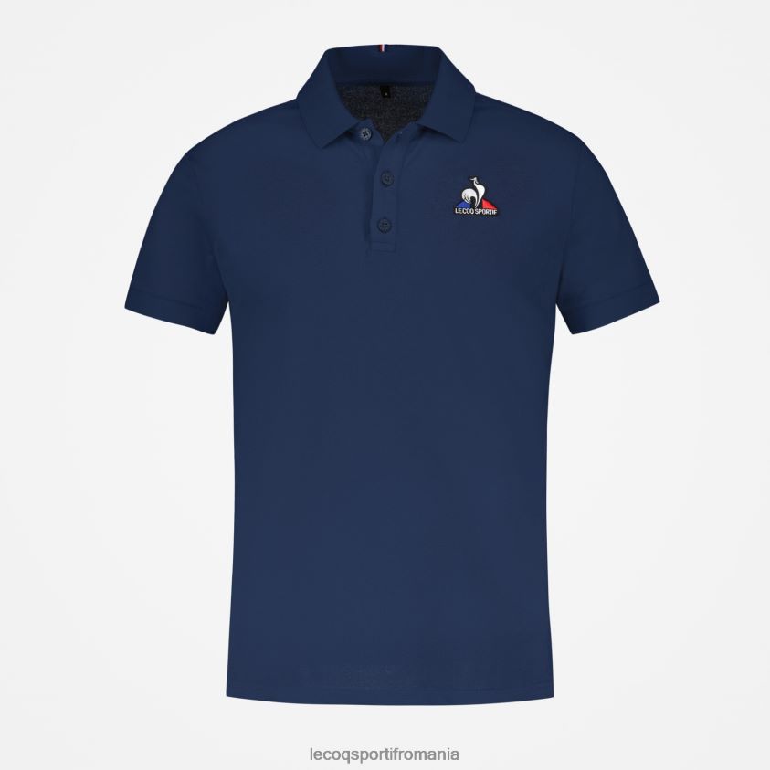 bărbați polo albastru 4L4FJF123 Le Coq Sportif îmbrăcăminte