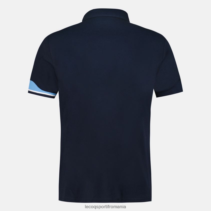 bărbați polo albastru 4L4FJF132 Le Coq Sportif îmbrăcăminte