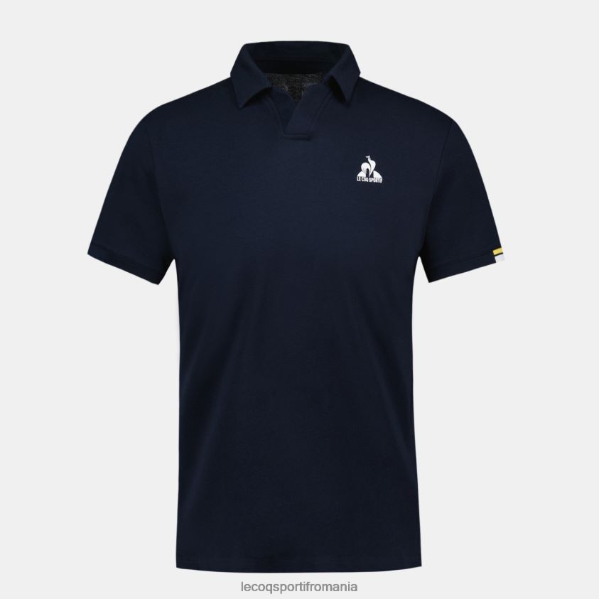bărbați polo albastru 4L4FJF133 Le Coq Sportif îmbrăcăminte