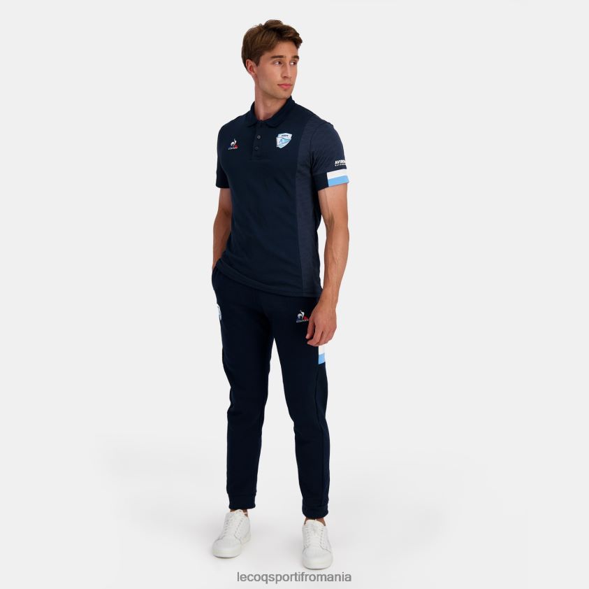 bărbați polo albastru 4L4FJF135 Le Coq Sportif îmbrăcăminte