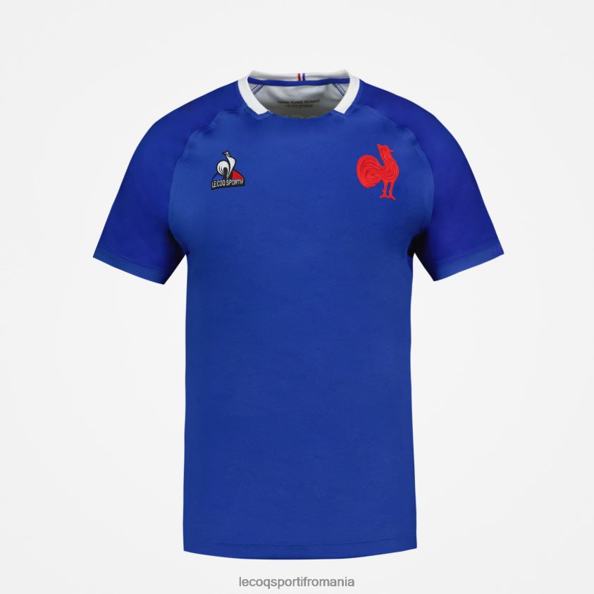 bărbați replica tricou rugby 7 - echipament de france albastru 4L4FJF475 Le Coq Sportif îmbrăcăminte