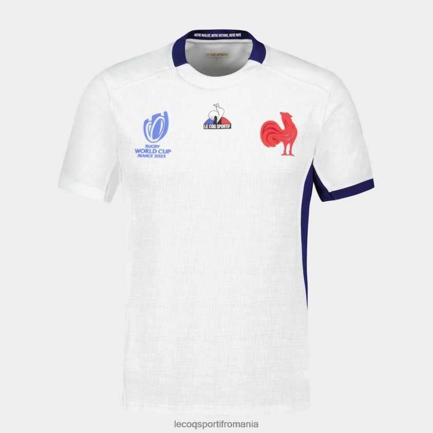 bărbați replica tricou xv de france - rugby world cup 2023 alb 4L4FJF693 Le Coq Sportif îmbrăcăminte