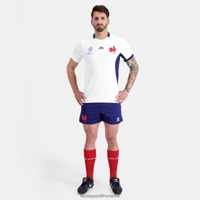bărbați replica tricou xv de france - rugby world cup 2023 alb 4L4FJF693 Le Coq Sportif îmbrăcăminte