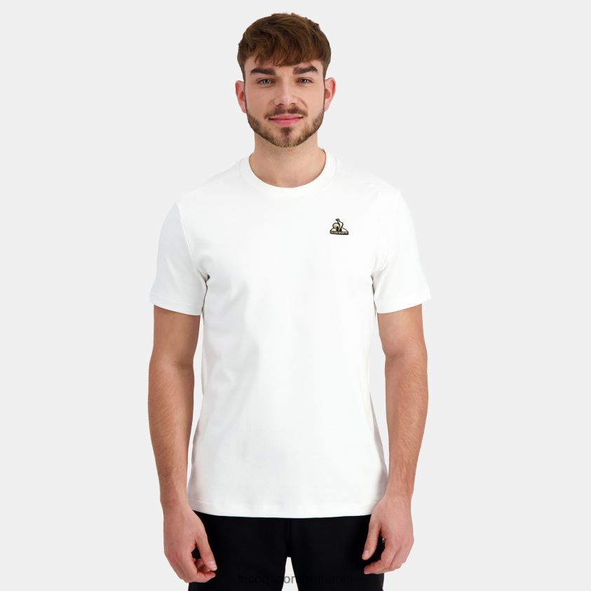 bărbați tricou alb 4L4FJF184 Le Coq Sportif îmbrăcăminte