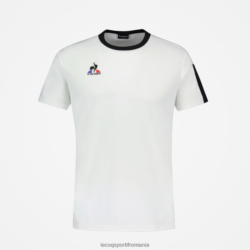 bărbați tricou alb 4L4FJF186 Le Coq Sportif îmbrăcăminte