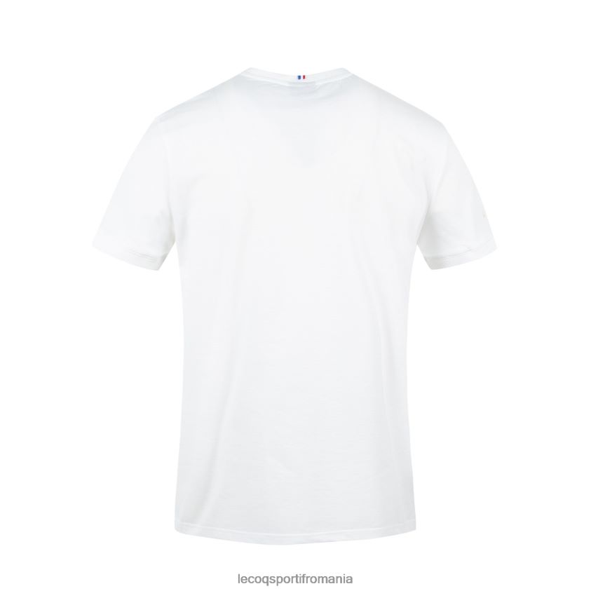 bărbați tricou alb 4L4FJF194 Le Coq Sportif îmbrăcăminte