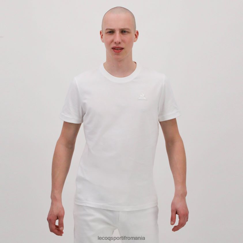 bărbați tricou alb 4L4FJF194 Le Coq Sportif îmbrăcăminte