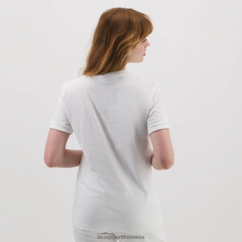 bărbați tricou alb 4L4FJF194 Le Coq Sportif îmbrăcăminte